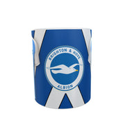 Brighton Hove logo football Mug Cup Fathers Day Birthday Dad Gift 11oz mug