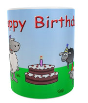 Sheep generic birthday cup Gift 11oz ceramic mug birthday present funny comic