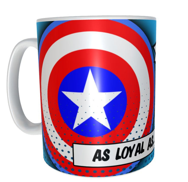 Captain america dad Marvel DC Lego superhero fathers day xmas gift 11oz mug